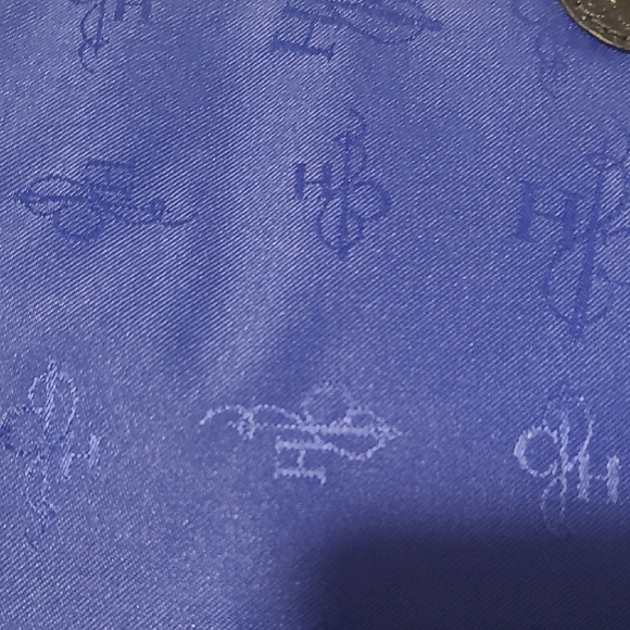 Cole Haan Black Croc-Embossed Clutch with Gold Accent - Picture 7 of 8